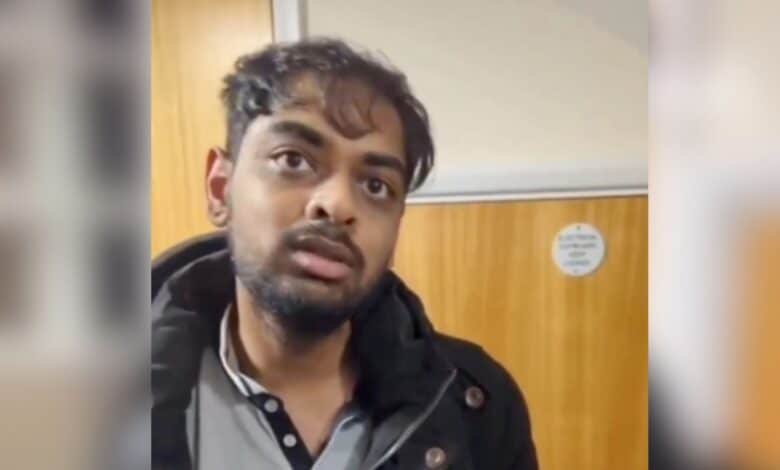 The image displays a picture of Indian student Prajwal Ramanath.