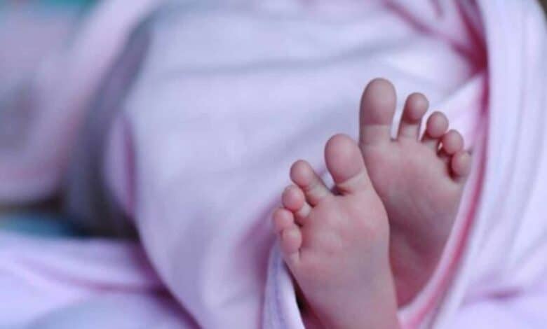 A representational image depicting a newborn baby