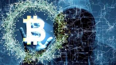 An image depicting cryptocurrency being hacked used fir representational purpose