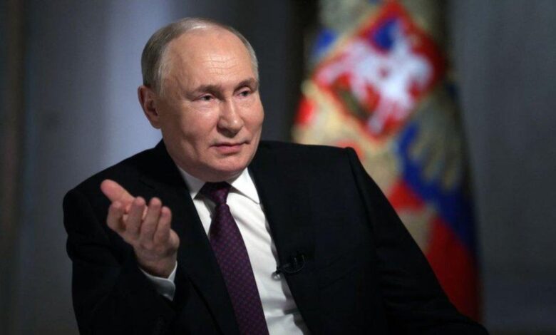 Russian President Vladimir Putin