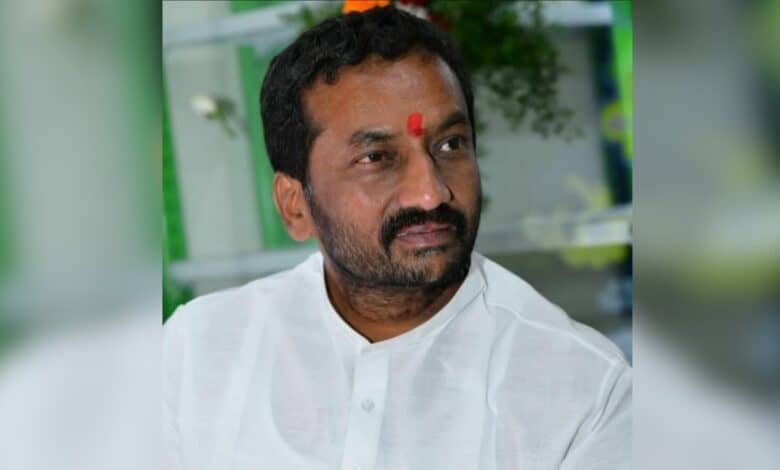 Telangana BJP MP Raghunandan Rao