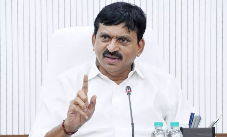 Telangana housing minister Ponguleti Srinivas Reddy