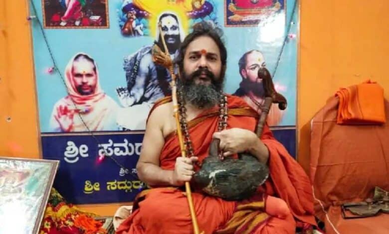 Hindutva priest, Atmananda Saraswati Swamiji