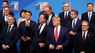 group photo of NATO leaders 2025