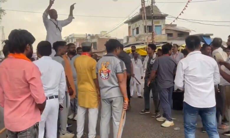 VHP-Bajrang Dal leads anti-terror march in UP