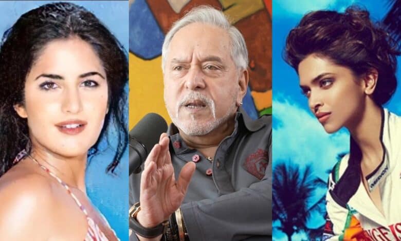 Deepika Padukone, Katrina Kaif and Vijay Mallya