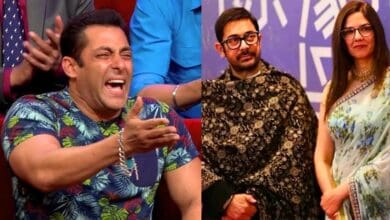 Salman Khan, Aamir Khan and Gauri Spratt