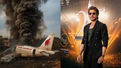 Glimpse of Air India crash