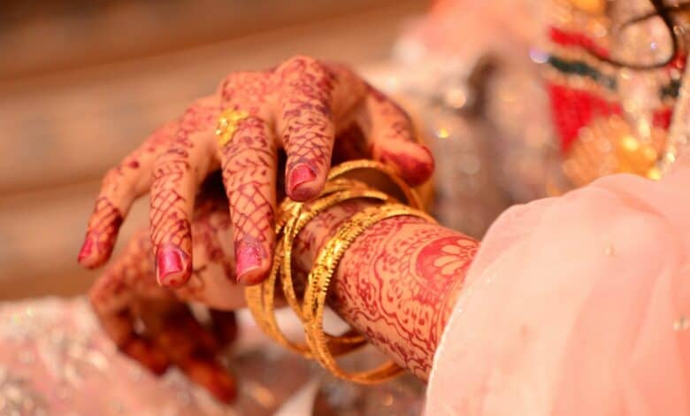 Representational photo of bride.