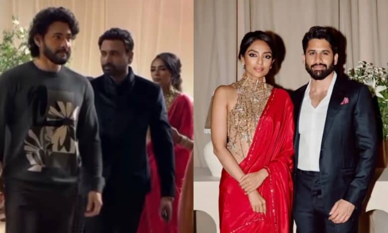 Mahesh Babu, Naga Chaitanya and Sobhita Dhulipala