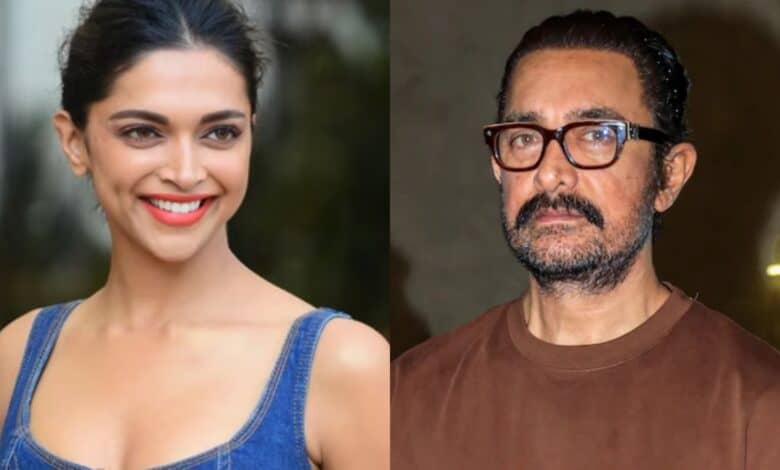 Deepika Padukone and Aamir Khan