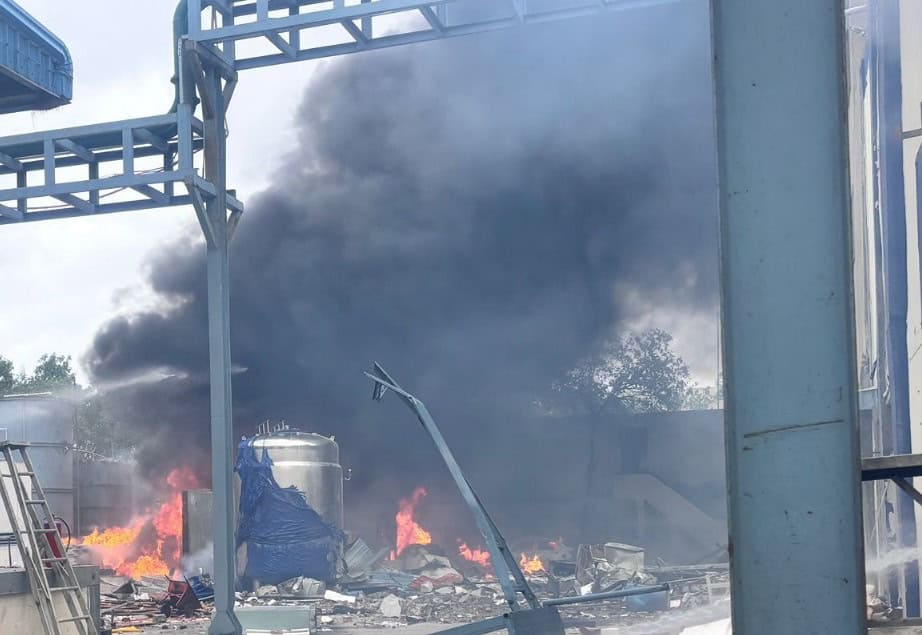 Fire accident in Hyderabad