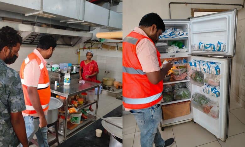 ghmc conducts food inspections at hospital kitchens