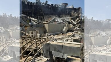 The Weizmann Institute of Science in Tel Aviv destructed after Iran's missile strike