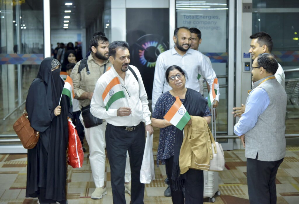 Op Sindhu: Indian nationals arrive