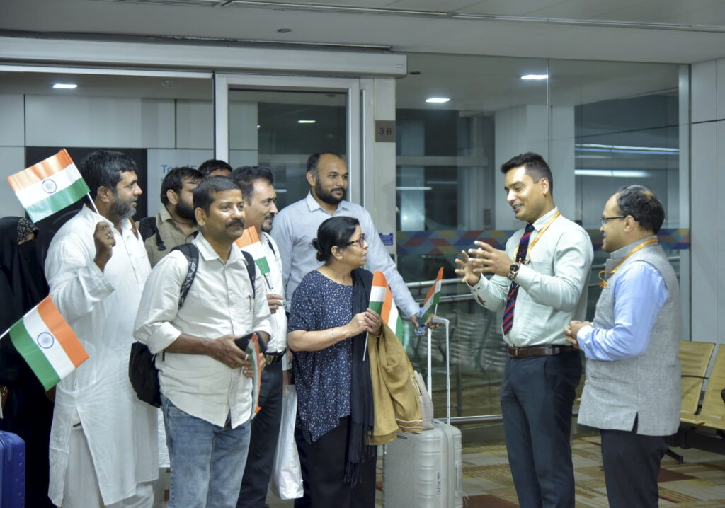 Op Sindhu: Indian nationals arrive