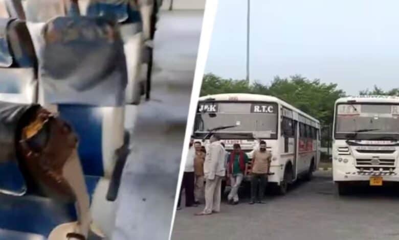 Kashmiri students stranded in Iran retun home, flag poor condition of busses