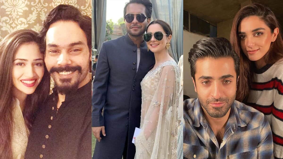 Former Pakistani celebrity couples