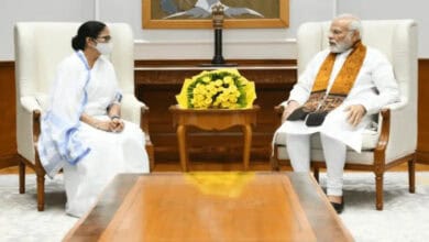West Bengal CM Mamata Banerjee meets PM Modi