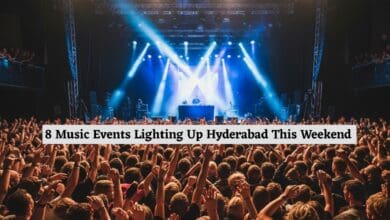 AI Generated image for music event