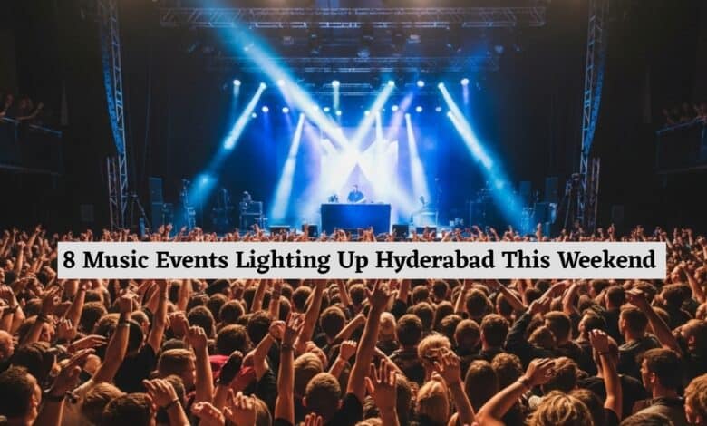 AI Generated image for music event