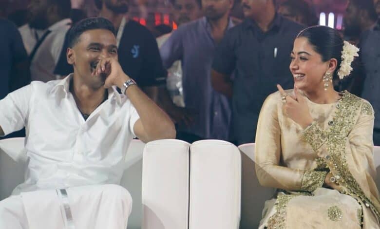 Dhanush and Rashmika Mandanna
