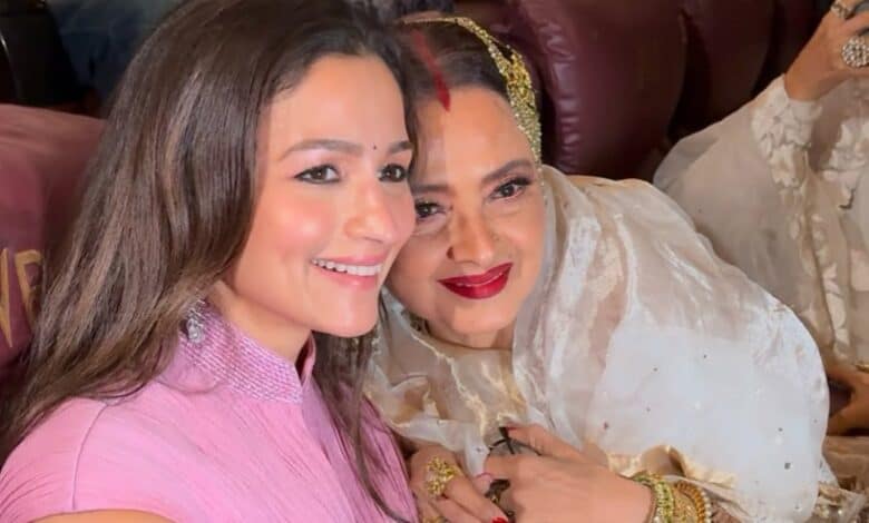 Alia Bhatt and Rekha