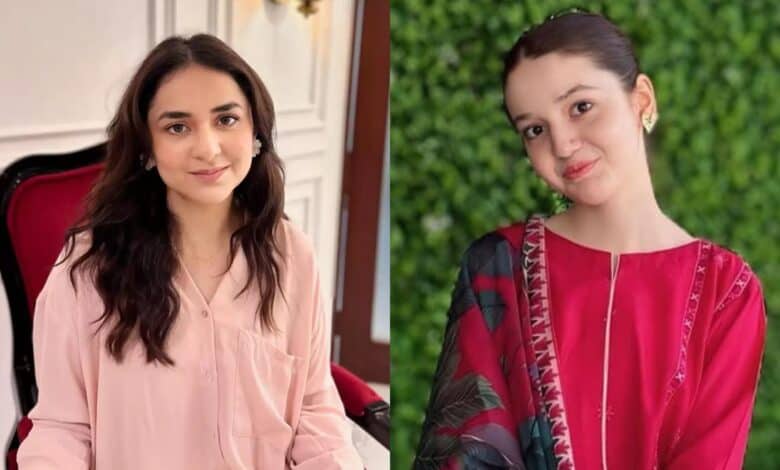 Yumna Zaidi and Sana Yousaf