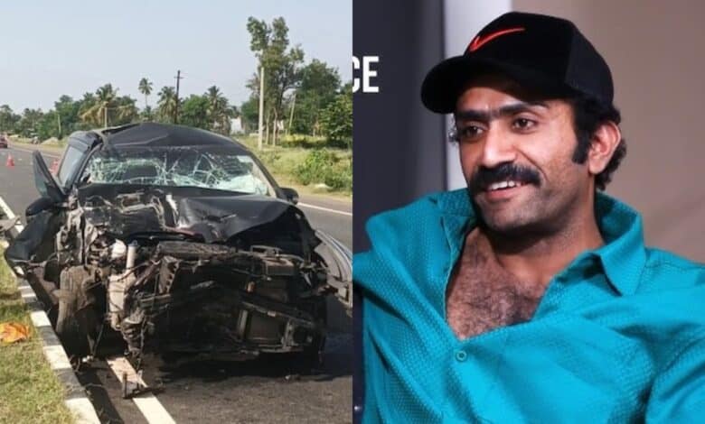 Shine Tom Chacko injured car accident