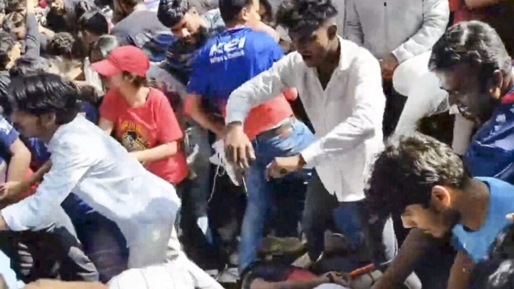 Stampede near Bengaluru stadium