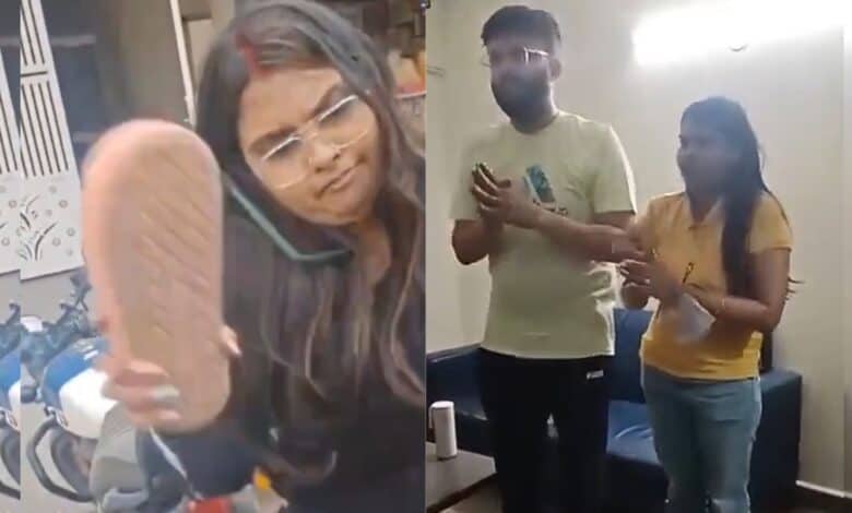 Woman hits auto driver with slipper in Karnataka