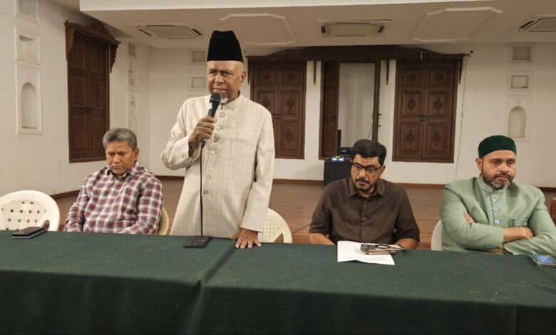 AIMIM meeting for Milad-un-Nabi celebrations in Hyderabad.