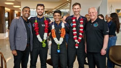 Axiom Space leaders celebrated the arrival of #Ax4 back in Texas.