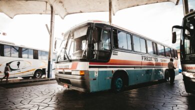 Photo of a bus at a bus station for a story on accident in Hyderabad
