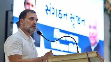 Congress leader Rahul Gandhi