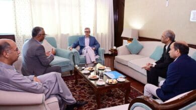 JK CM Omar Abdullah with team of senior executives from Google