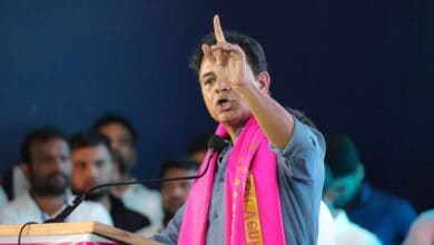 Image of BRS working president KTR