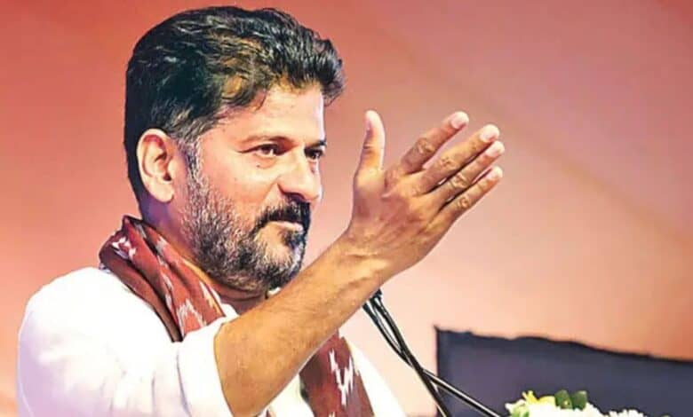 Telangana CM Revanth Reddy launches distribution of 5.61 lakh new ration cards from Tungaturthi town in Suryapet district on Monday, July 14, 2025.