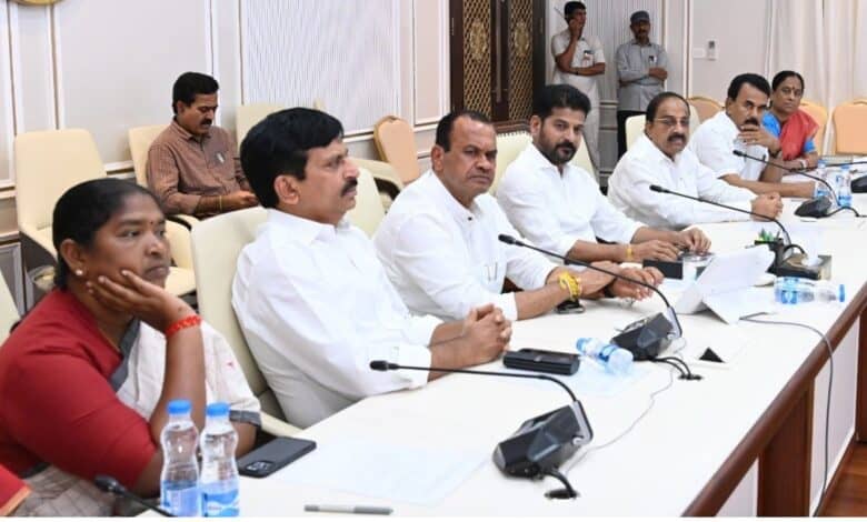 Telangana cabinet meeting was held at Dr BR Ambedkar Telangana State Secretariat on Monday, July 28, 2025.