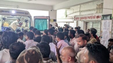 _The female student who immolated herself is being taken to the hospital in Odisha's Balasore district