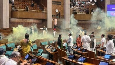 Indian Parliament security breach