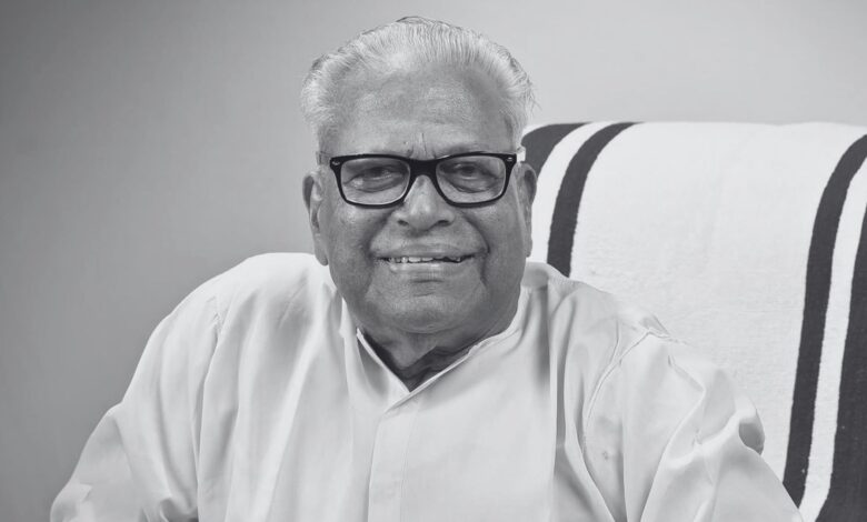 Former Kerala CM and Marxist veteran V S Achuthanandan