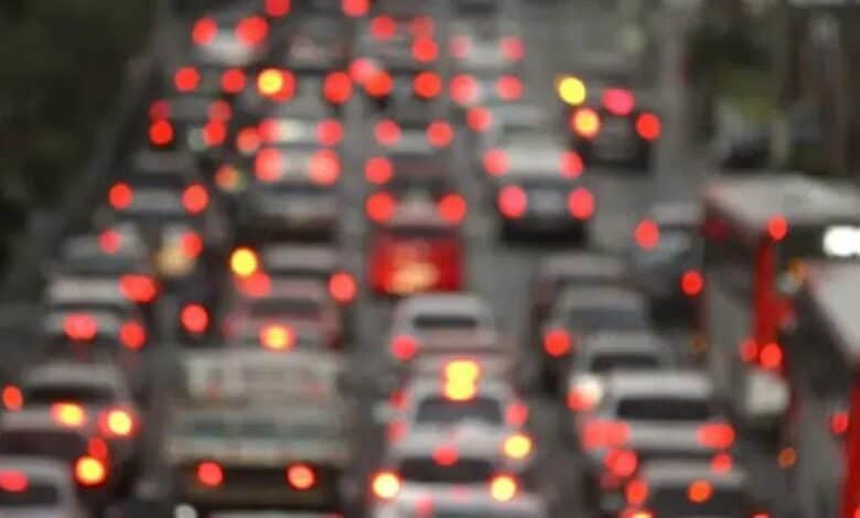 Traffic in Hyderabad