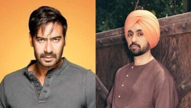 Ajay Devgn and Diljit Dosanjh