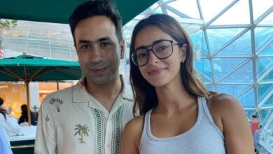 Umair Sandhu and Ananya Panday