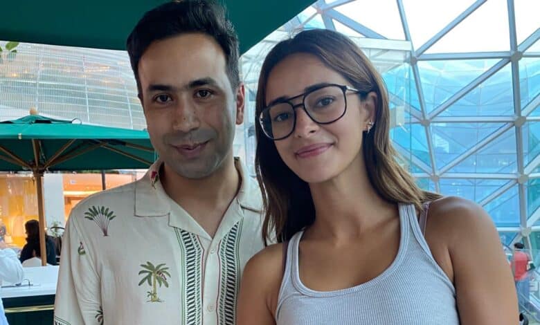 Umair Sandhu and Ananya Panday
