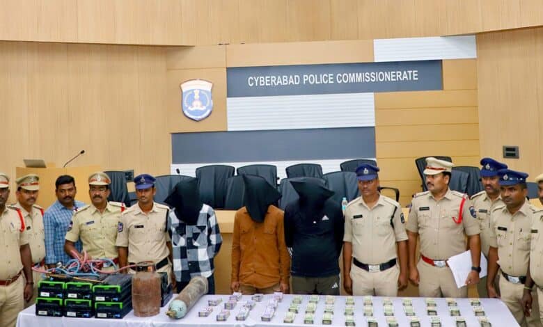 Three from HDFC ATM theft gang caught in Hyderabad
