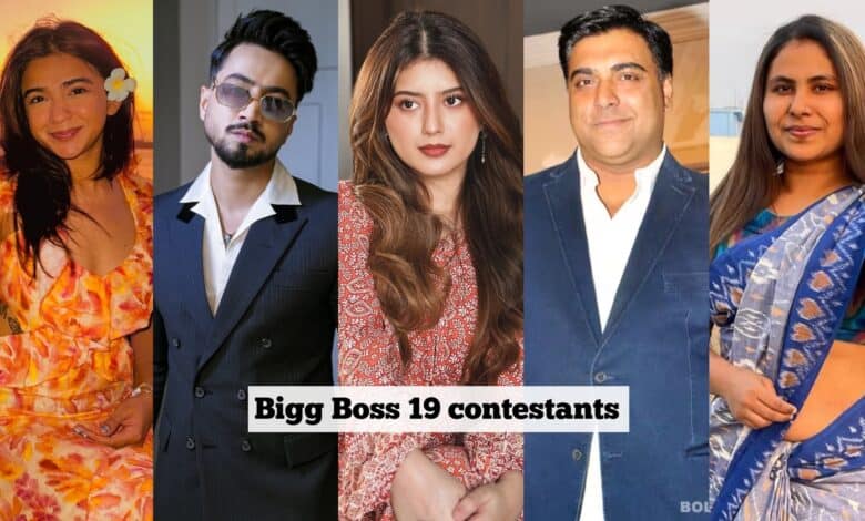 Bigg Boss 19 expected contestants
