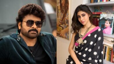 Chiranjeevi and Mouni Roy