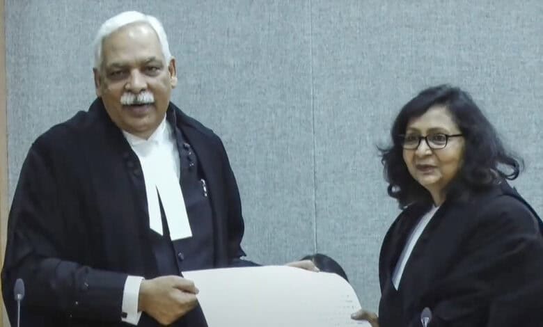 Swearing-in ceremony new Delhi HC judges